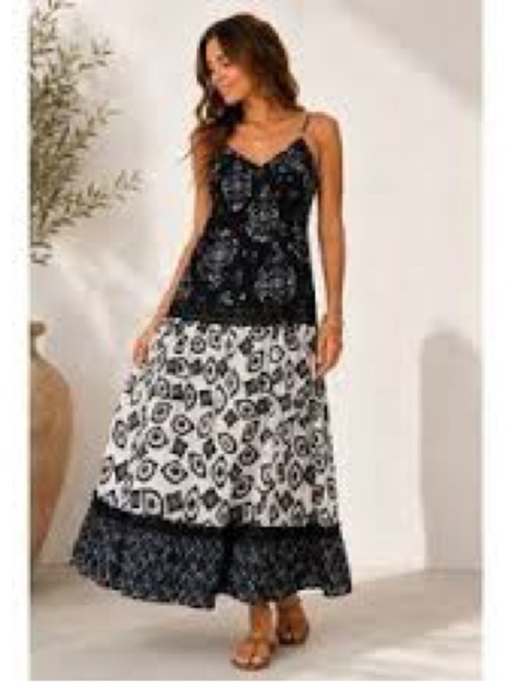 Speed Control Boho Maxi Dress – Size XL